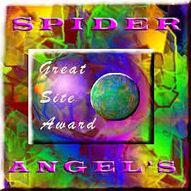 Spider Angel Great Site Award